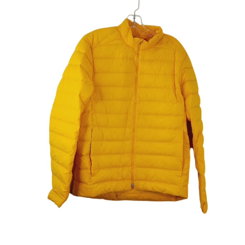 Lululemon Women's Yellow Mustard Navigation Down-Fill Puffer Jacket Size M‎